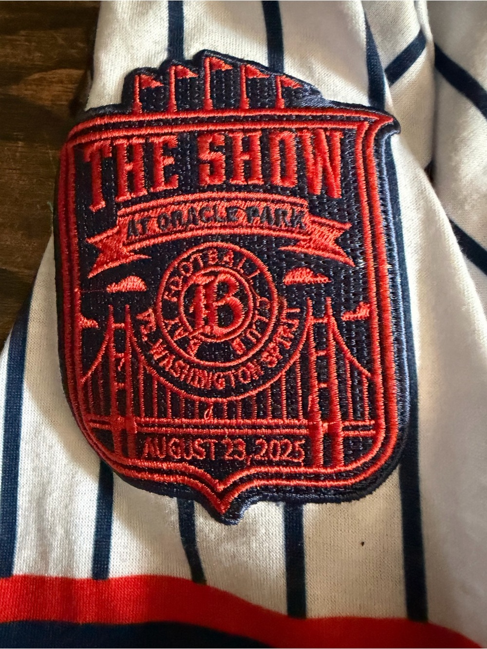 Unisex Bay FC The Show at Oracle Park Baseball T-Shirt - Picture 13 of 13